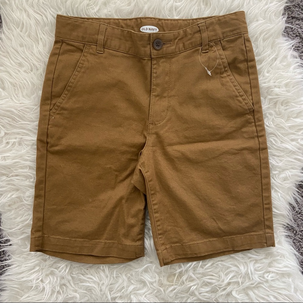 New Boys Size 10 Khaki Shorts from Old Navy